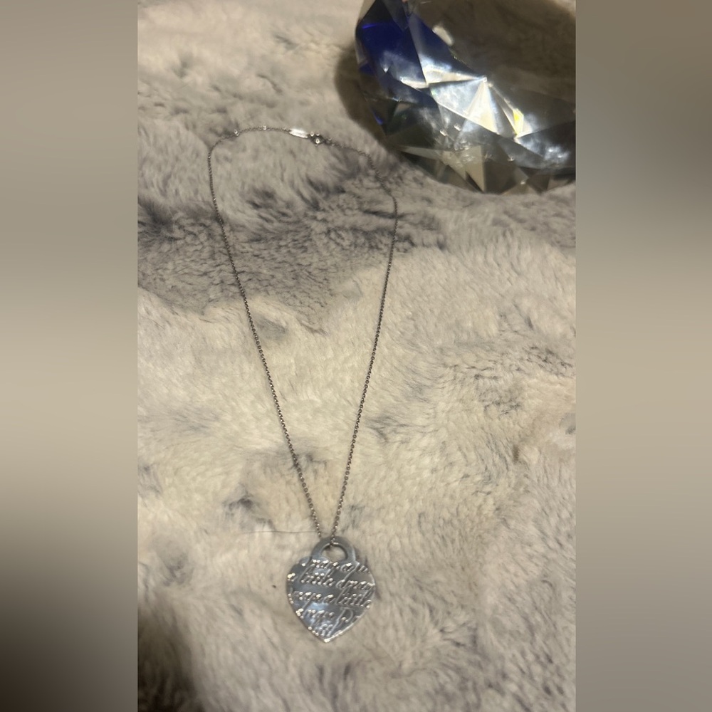 Tiffany & Co. Silver 925 Love Notes  Pendant
